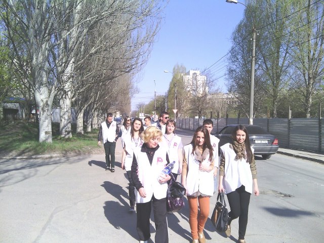 Acțiune de salubrizare demarată de membrii PPRM, sectorul Centru